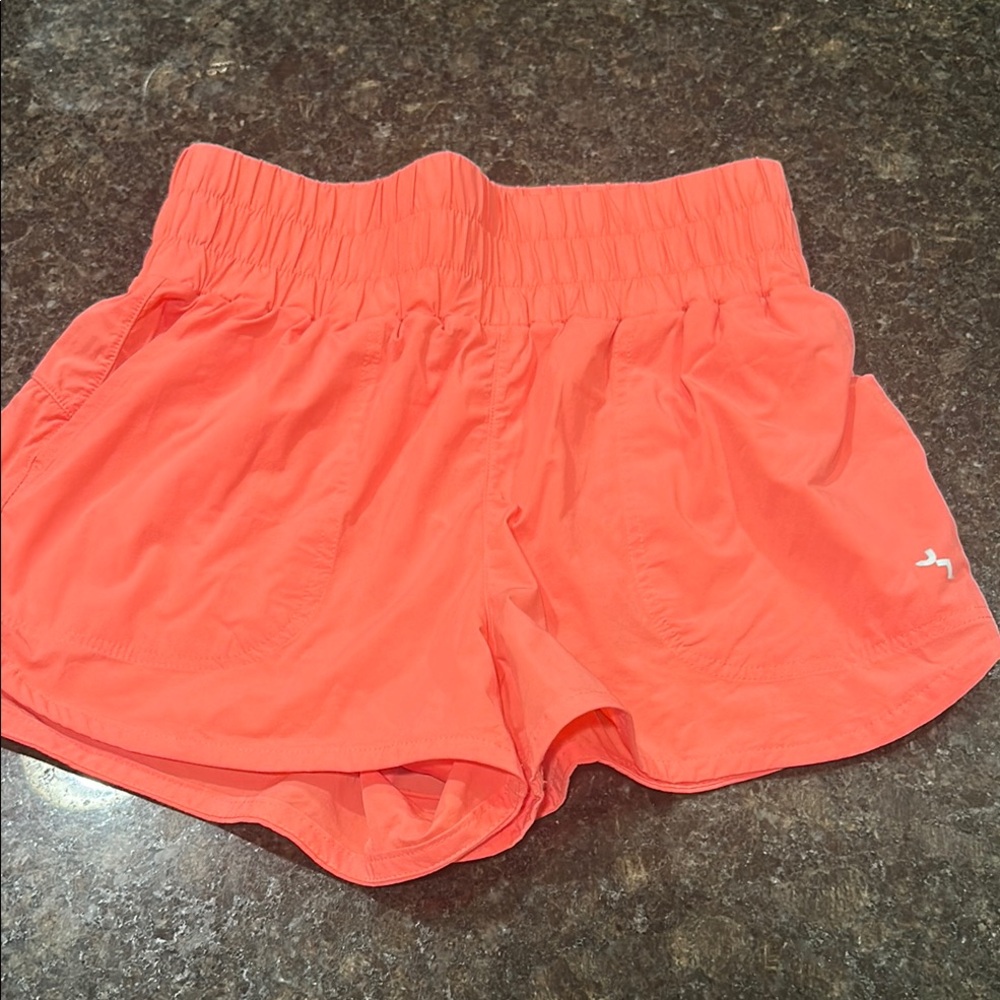 JoyLab Vibrant Coral Athletic Shorts
